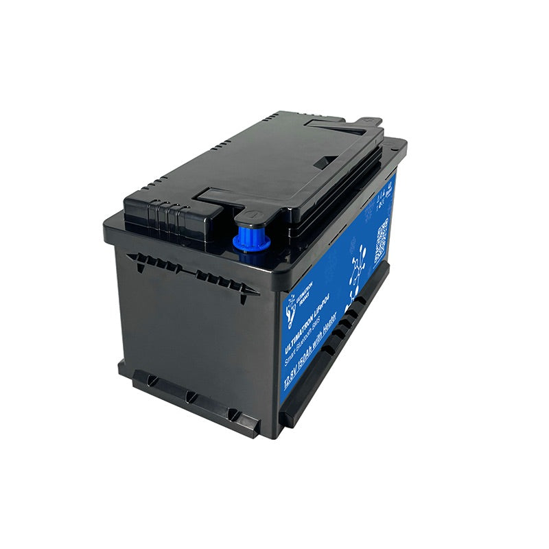 Ultimatron Batterie Lithium Sous Siège de 12.8V 150Ah LiFePO4 Smart BMS Avec Bluetooth Chauffage