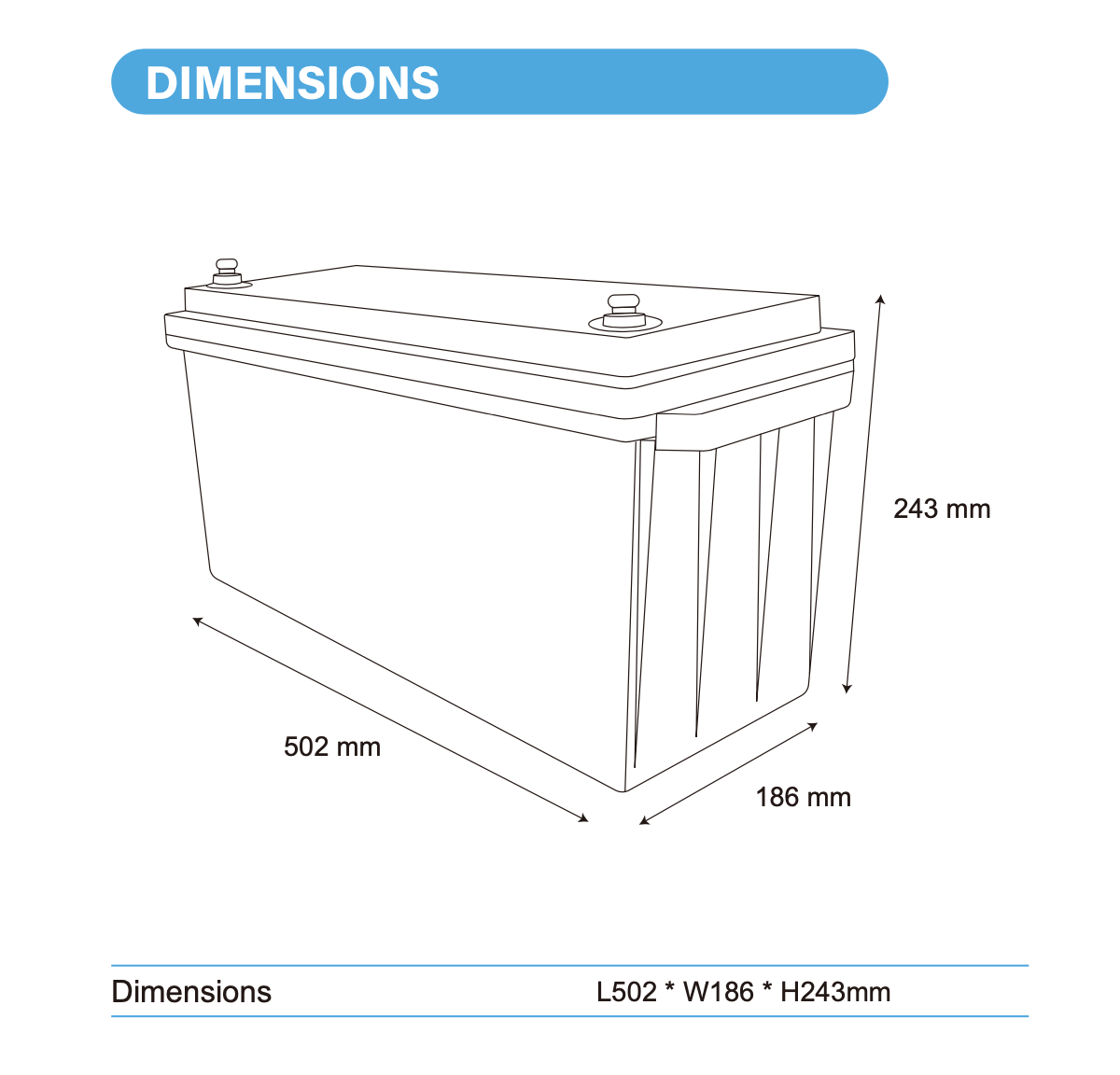 Ultimatron Batterie Lithium 12.8V 200Ah PRO 2560Wh LiFePO4 Smart BMS Avec Bluetooth